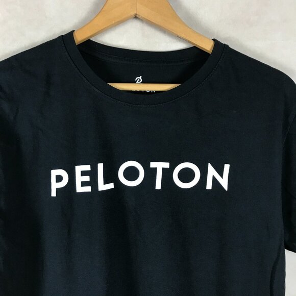 Women's PELOTON Century Club 100 Black T-Shirt NWOT MEDIUM - Picture 3 of 7